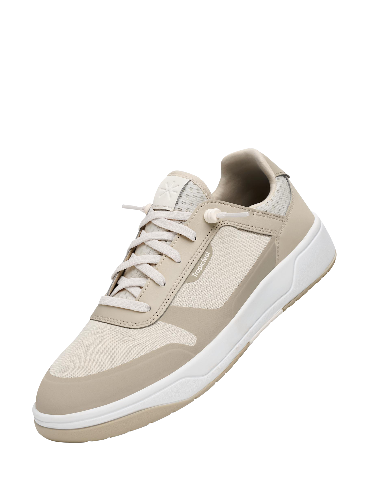 Product image 3 of 9, which shows Tropicfeel Dune Lace Up Trainers, Shore Sand, EU36