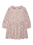 Trotters Kids' Bunny Jersey Dress, Rose Pink