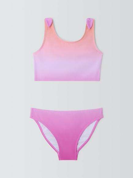 John Lewis Kids' Ombre Bikini, Multi, Multi