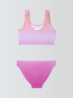 John Lewis Kids' Ombre Bikini, Multi - view 2, Multi