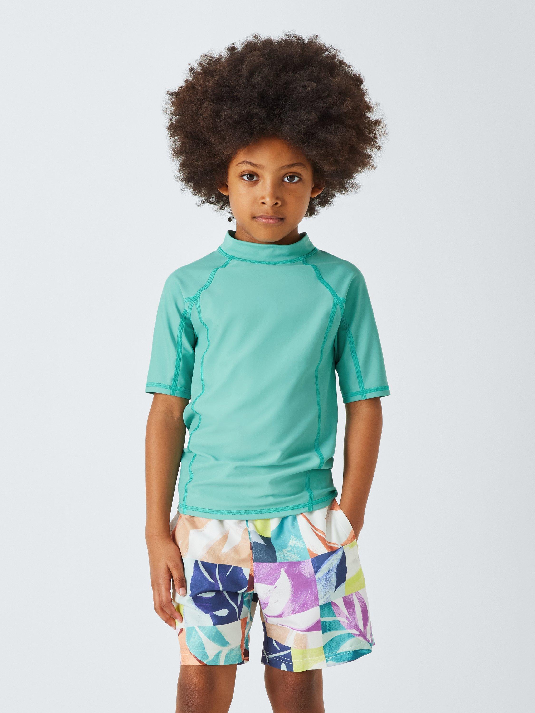 Product image 1 of 6, which shows John Lewis Kids' Rash Vest, Canton, 2 years