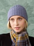 Brora Ribbed Pure Cashmere Beanie Hat