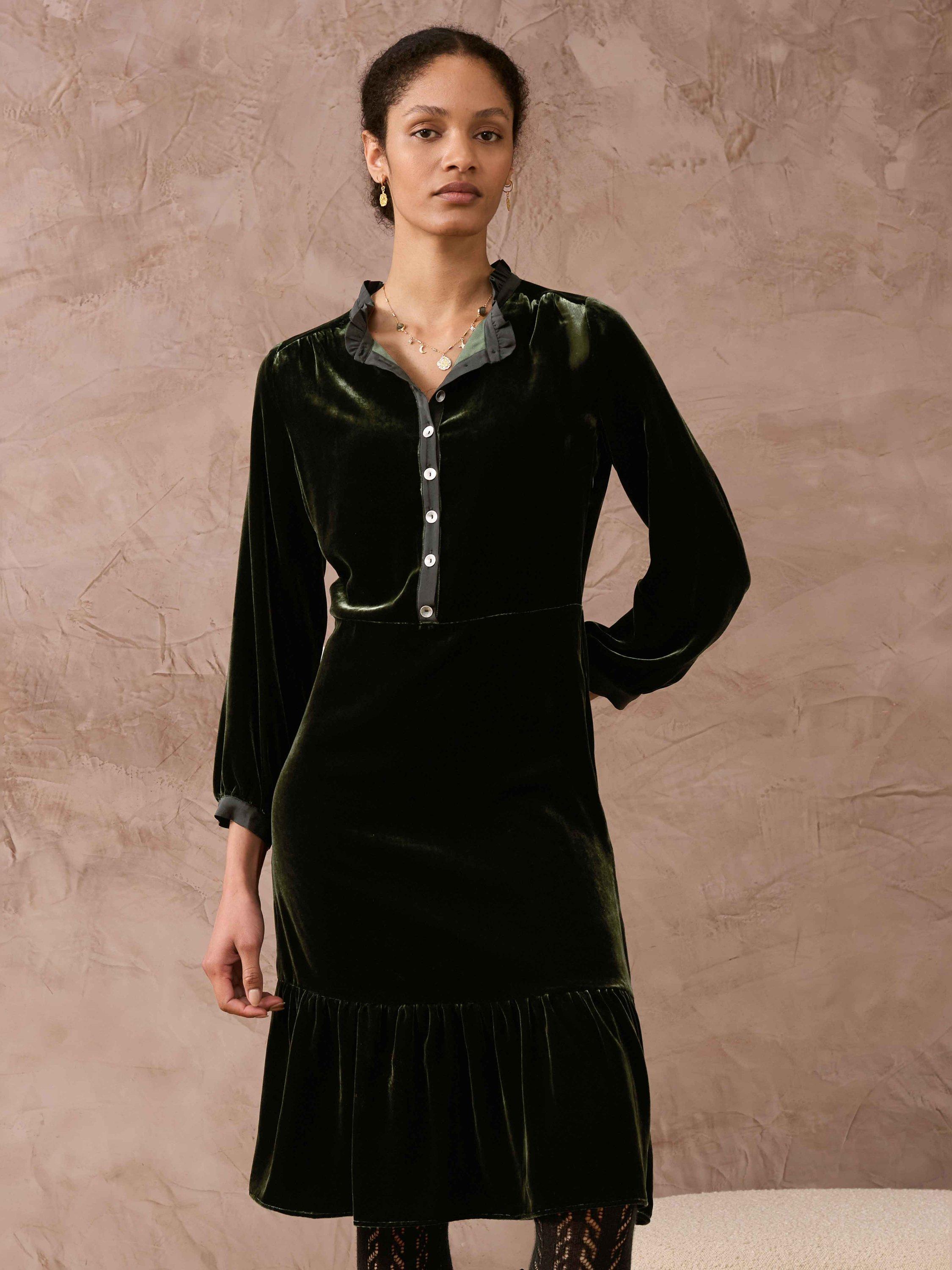 Brora velvet dress best sale