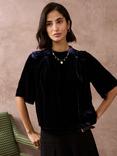 Brora Velvet Party Blouse