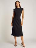 Calvin Klein Heavy Shine Shift Dress, Black