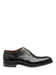 Loake Kerridge Leather Oxford Brogue Shoes, Black