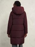 Hobbs Petite Darla Puffer Coat, Wine