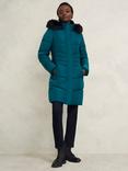 Hobbs Petite Jaymie Puffer Jacket, Kyanite Green