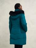 Hobbs Petite Jaymie Puffer Jacket, Kyanite Green