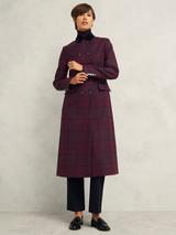 Hobbs Wilma Pure Wool Coat, Black