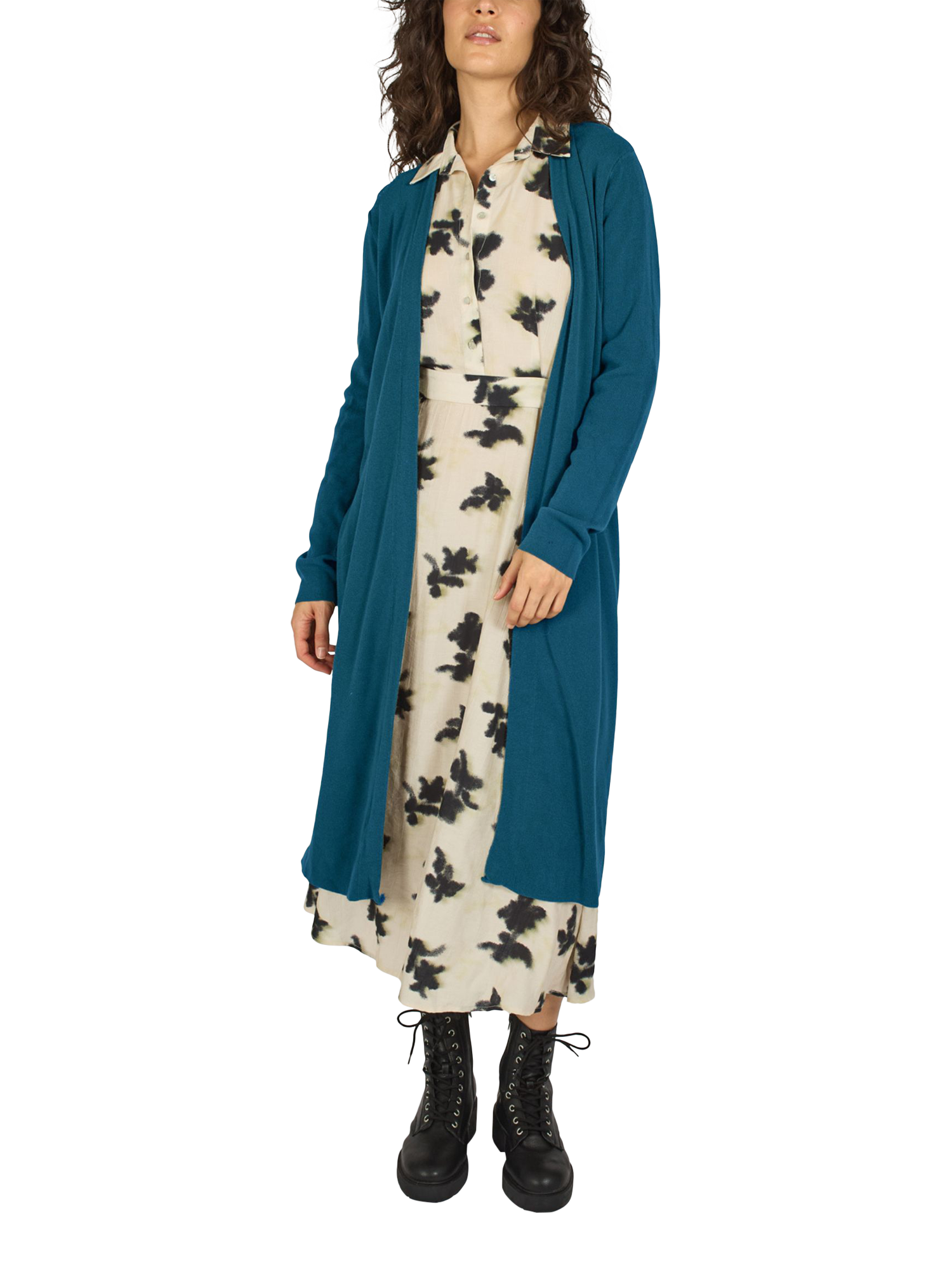 Traffic People Eddie Long Cardigan, Blue