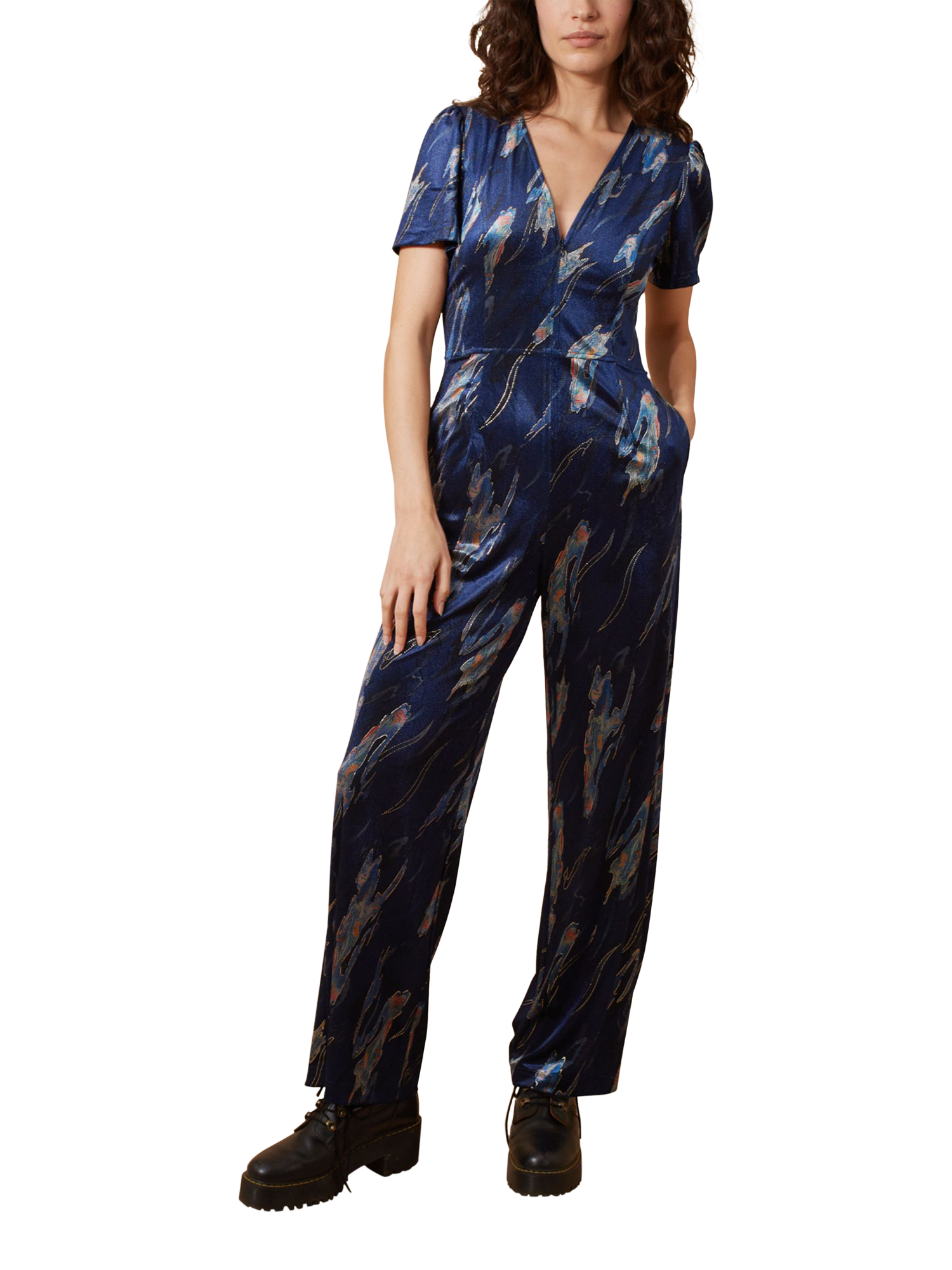 Traffic People Badlands Corrie Jumpsuit, Blue