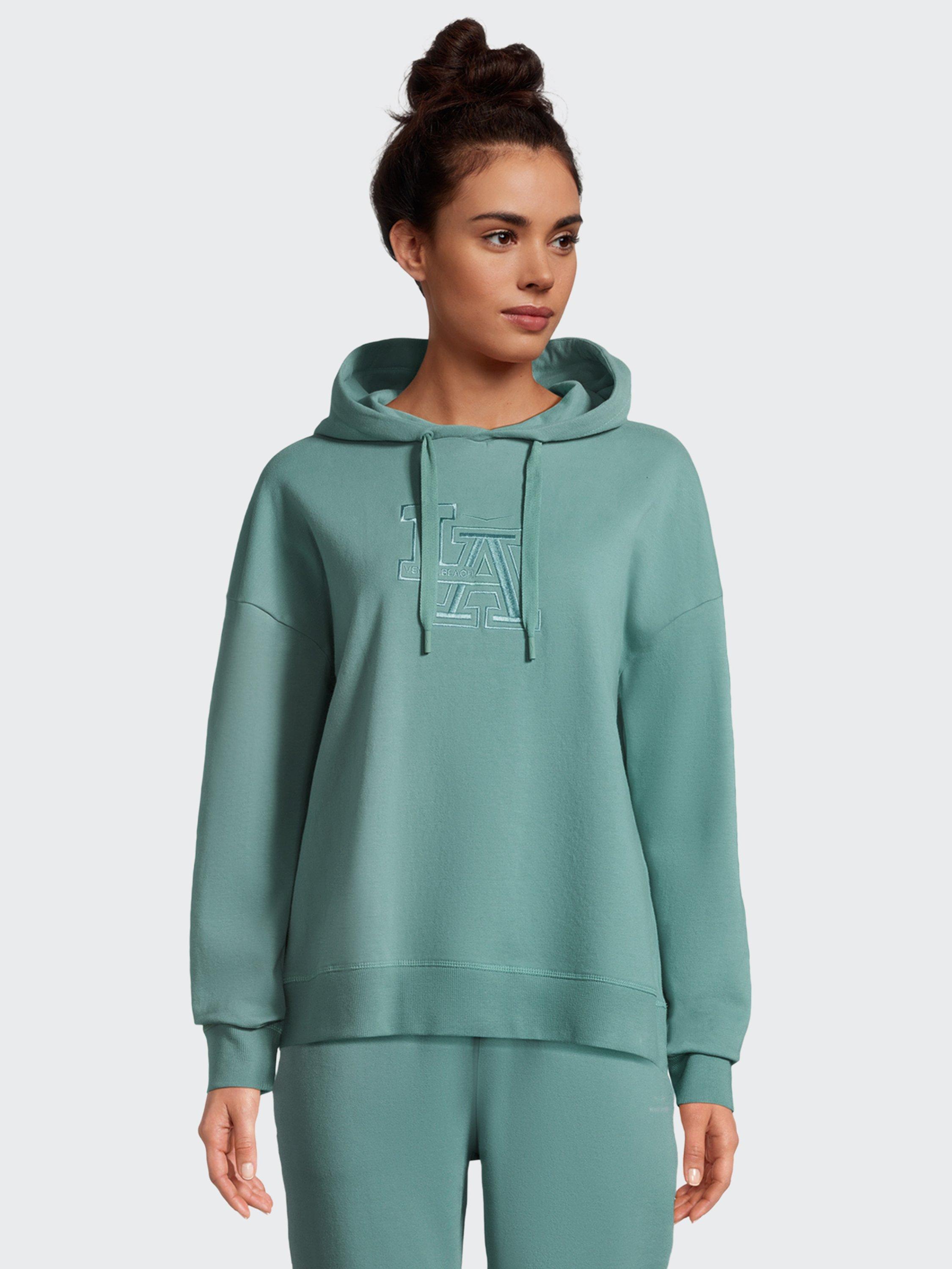 Product image 1 of 7, which shows Venice Beach Lilah Hooded Top, Dark Arctic, S