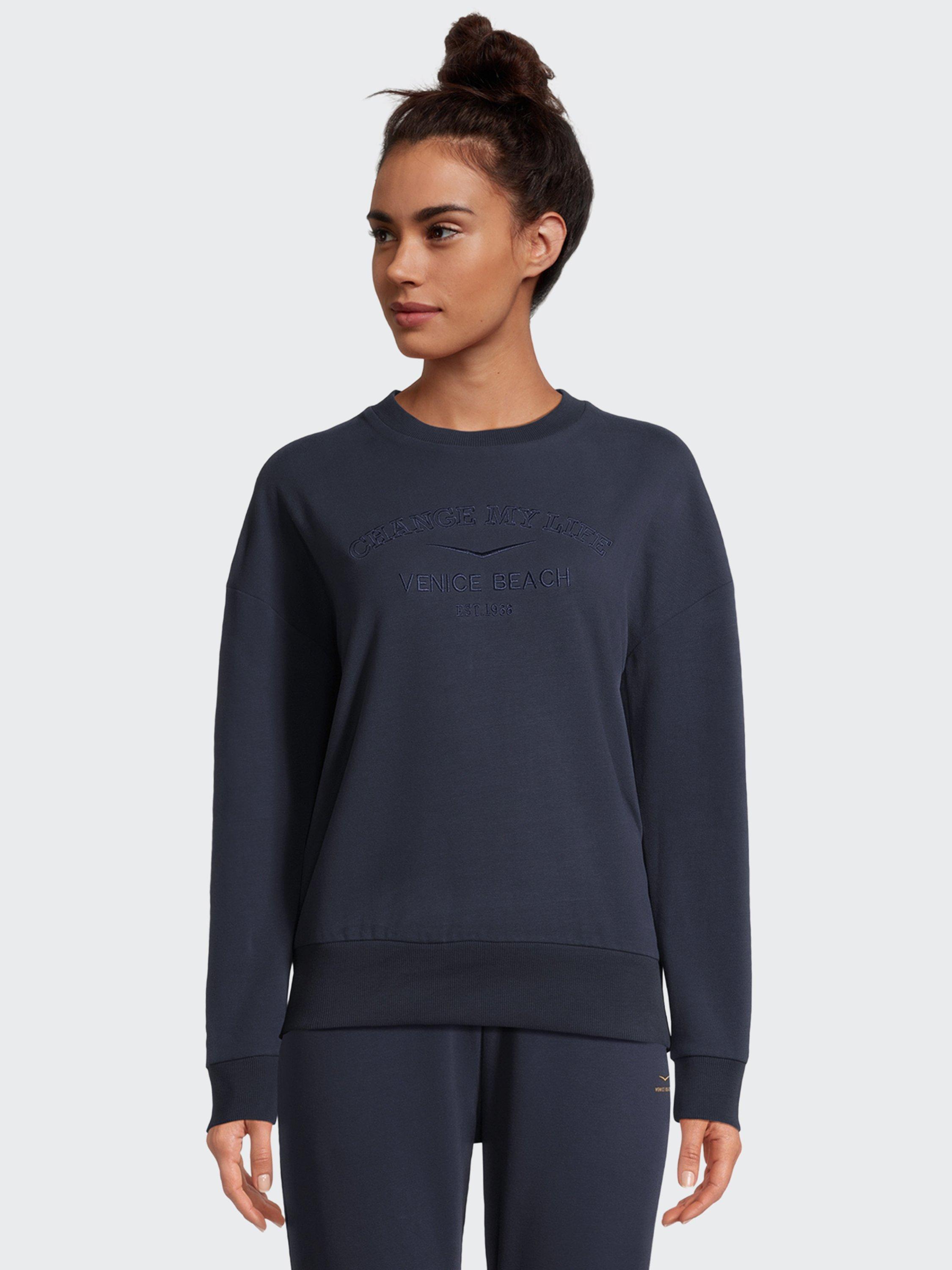 Product image 1 of 7, which shows Venice Beach Lissa Sweatshirt, Stormy Blue, S