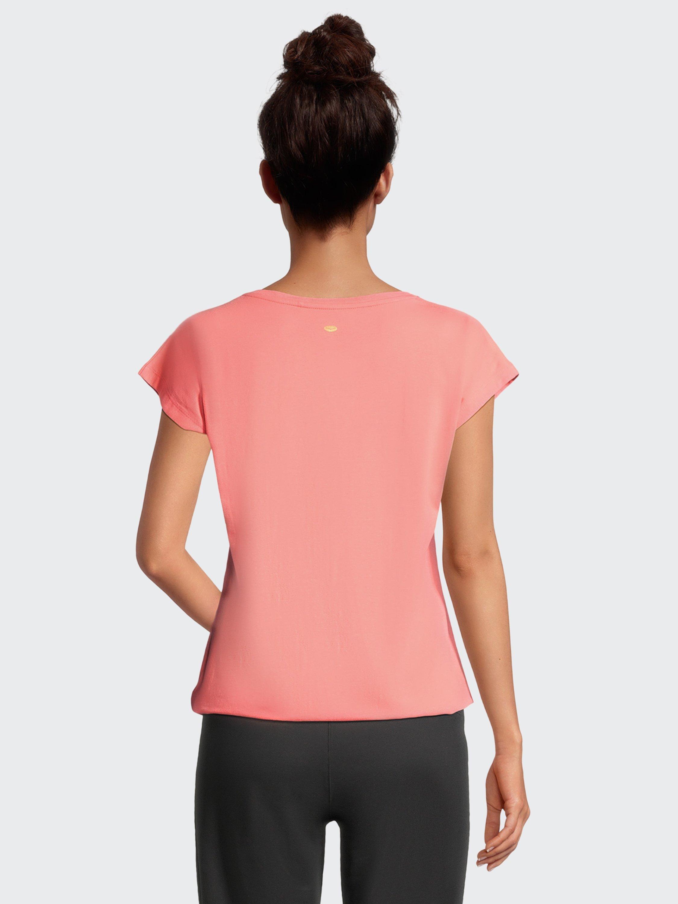 Product image 2 of 7, which shows Venice Beach Wonder Gym T-Shirt, Marigold, S