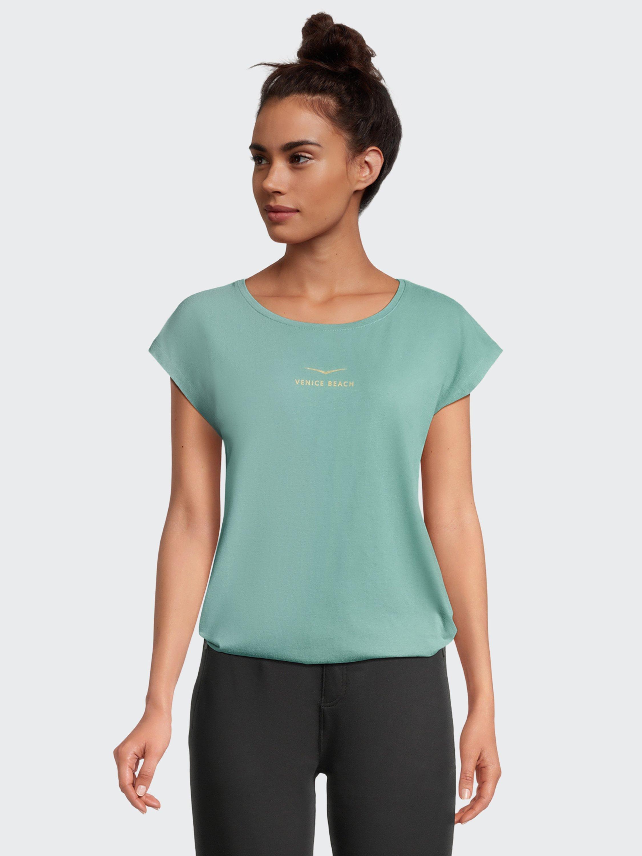 Product image 1 of 7, which shows Venice Beach Wonder Gym T-Shirt, Dark Arctic, S