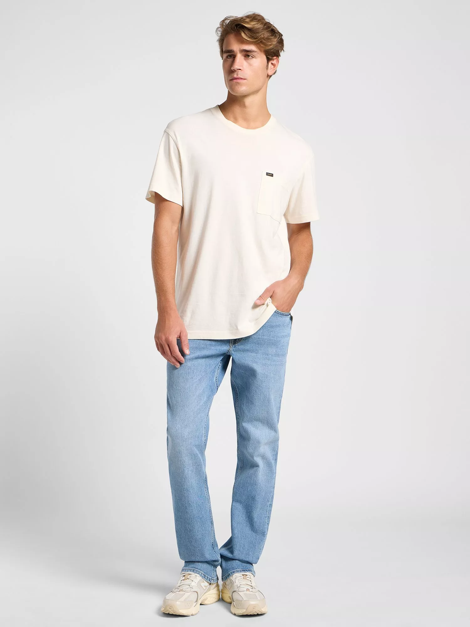 Lee Brooklyn Straight Cut Jeans, Horizon Blue