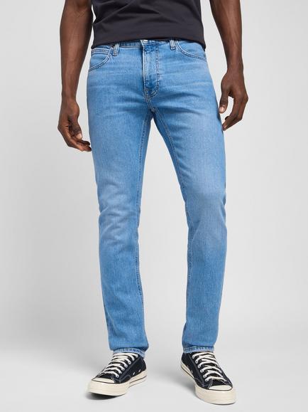 Lee Luke Slim Tapered Jeans, Working Man Worn - view 2, Working Man Worn