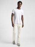 Lee West Denim Straight Cut Jeans, Pavement, White