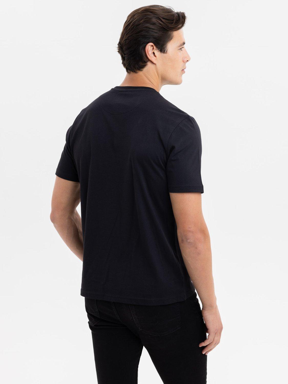 Product image 4 of 5, which shows Blake Mill Organic Cotton Relaxed Fit T-Shirt, Black, S