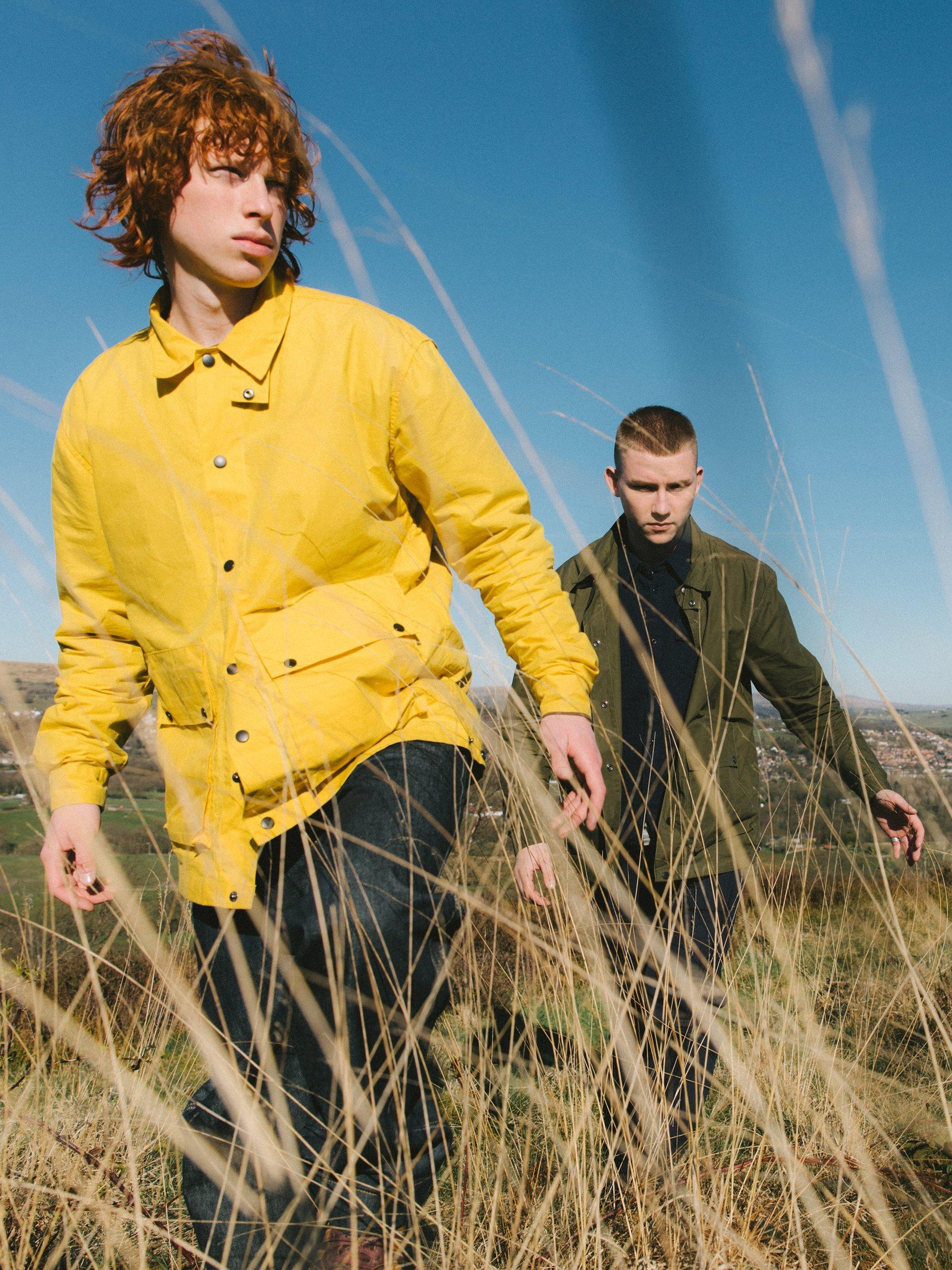 Product image 9 of 9, which shows Uskees Wax Storm Jacket, Bright Yellow, L