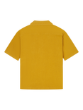 Uskees Waffle Organic Cotton Capri Shirt, Yellow