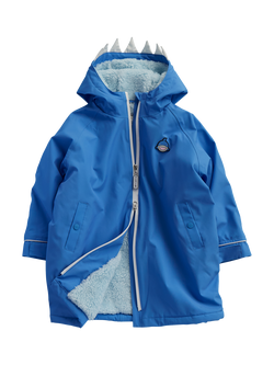 Roarsome Kids' Reef Waterproof Outdoor Changing Robe, Blue, Blue