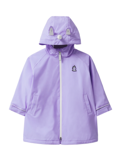 Roarsome Kids' Sparkle Waterproof Outdoor Changing Robe, Lilac - view 2, Lilac