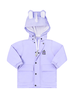 Roarsome Kids' Sparkle Waterproof Everyday Coat, Lilac, Lilac