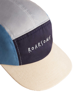 Roarsome Kids' 5 Panel Baseball Cap - view 2, Blue/Multi
