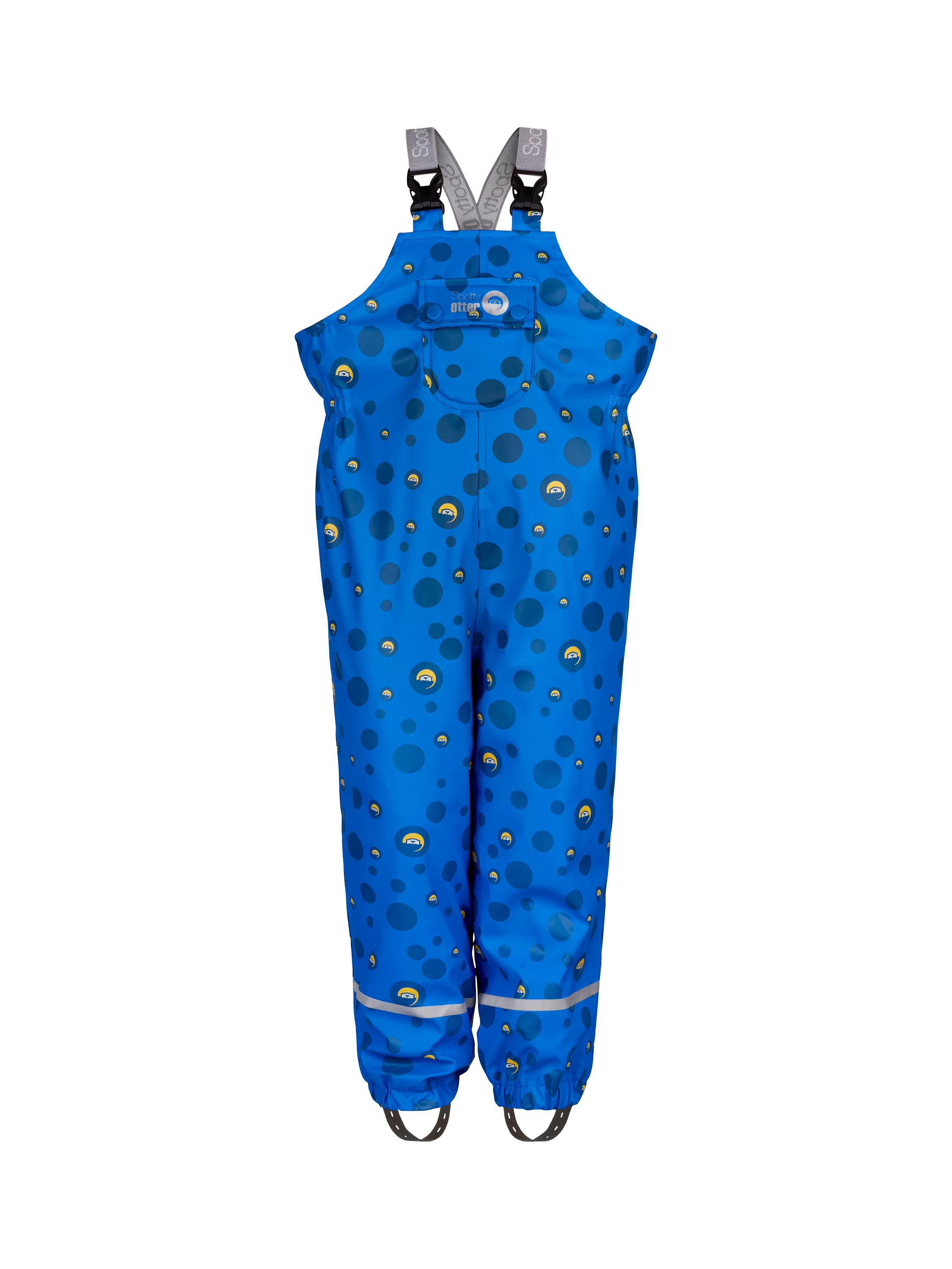 Spotty Otter Kids Forest Leader Insulated Printed Waterproof Dungarees