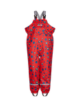 Spotty Otter Kids' Forest Leader Insulated Printed Waterproof Dungarees