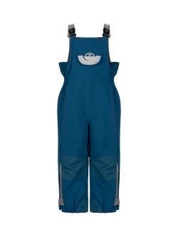 Spotty Otter Kids' Patrol Insulated Waterproof Dungarees, Navy, Navy