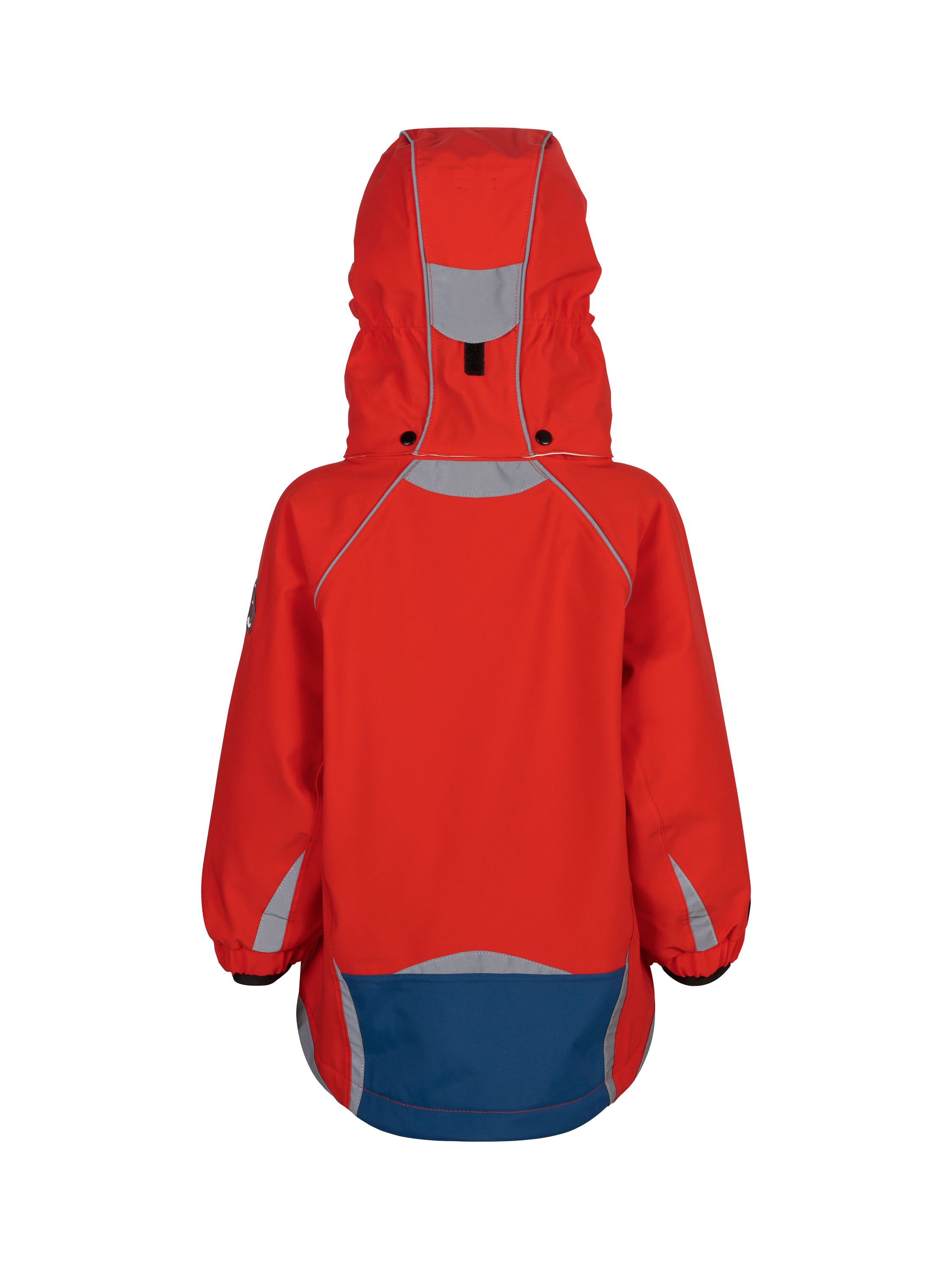 Product image 2 of 9, which shows Spotty Otter Kids' Patrol Insulated Waterproof Jacket, Fiery Red, 2-3 years