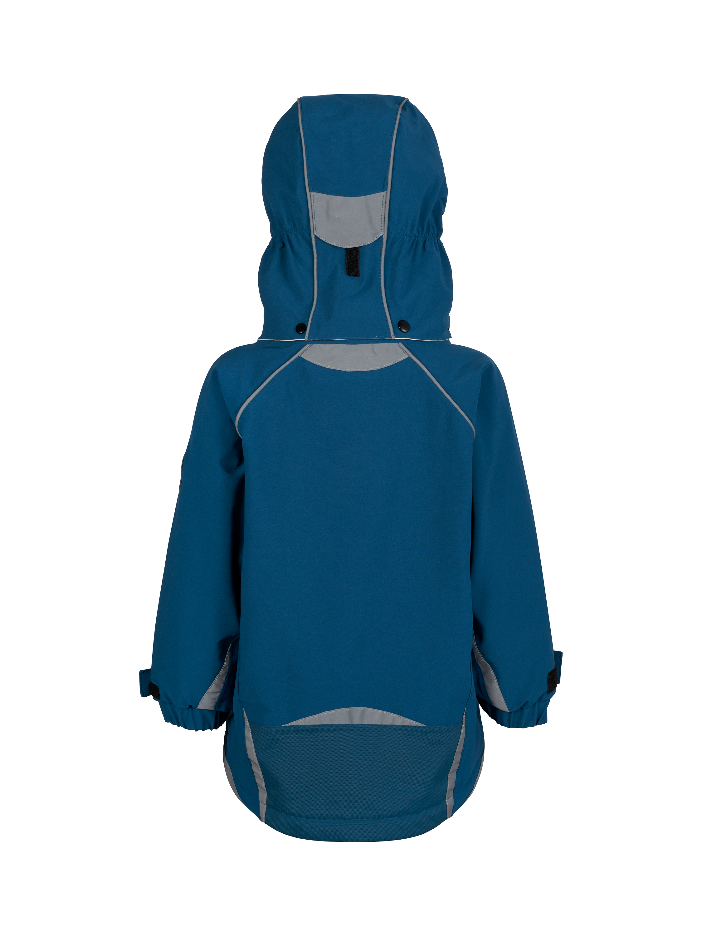 Product image 2 of 8, which shows Spotty Otter Kids' Patrol Insulated Waterproof Jacket, Navy, 2-3 years