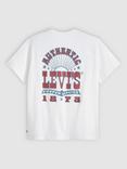 Levi's Relaxed Fit Graphic Cotton T-Shirt, White +
