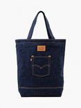 Levi's Jeans Back Pocket Tote Bag, Navy Blue