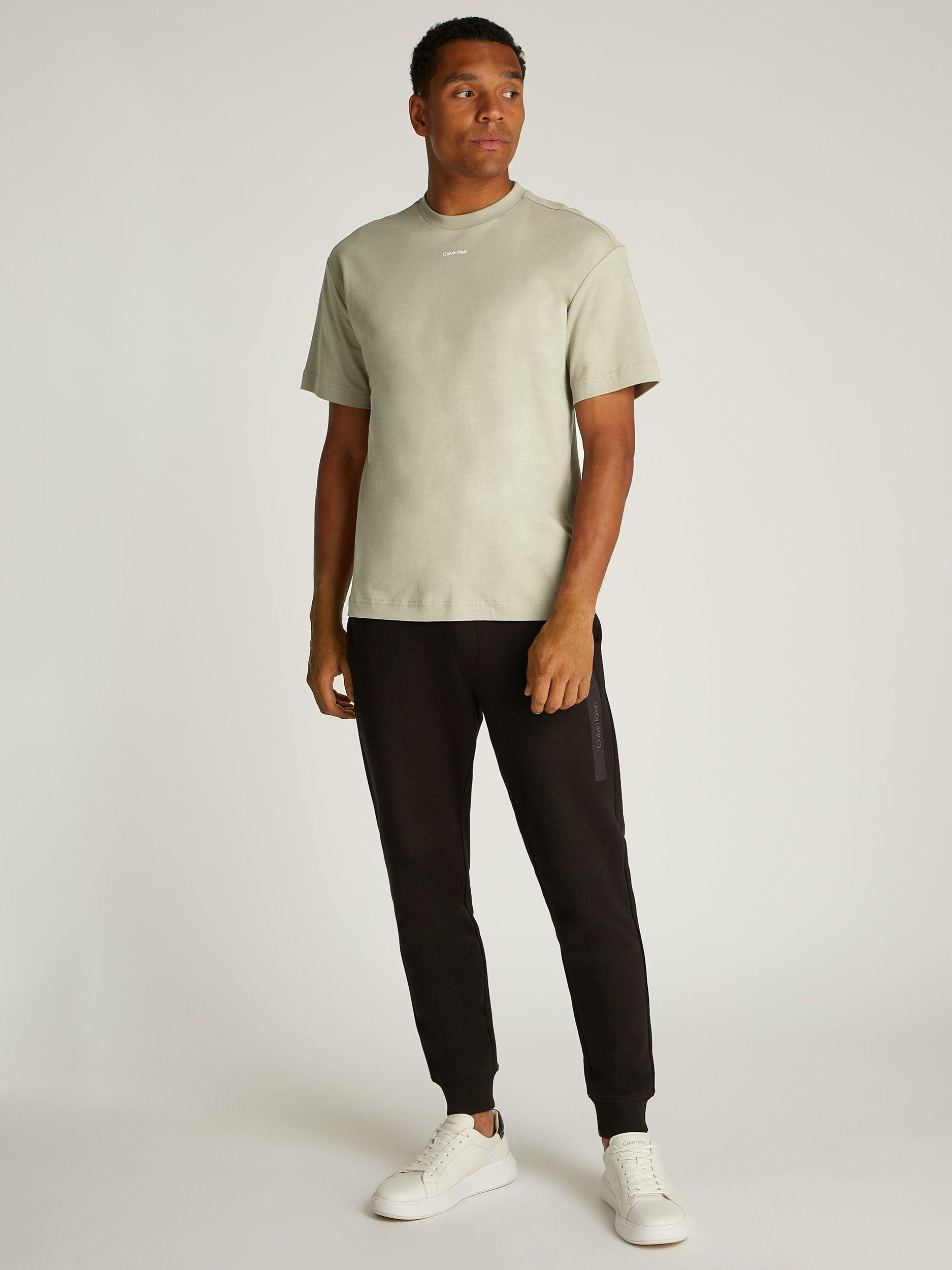 Product image 6 of 6, which shows Calvin Klein Nano Logo T-Shirt, Vintage Khaki, M