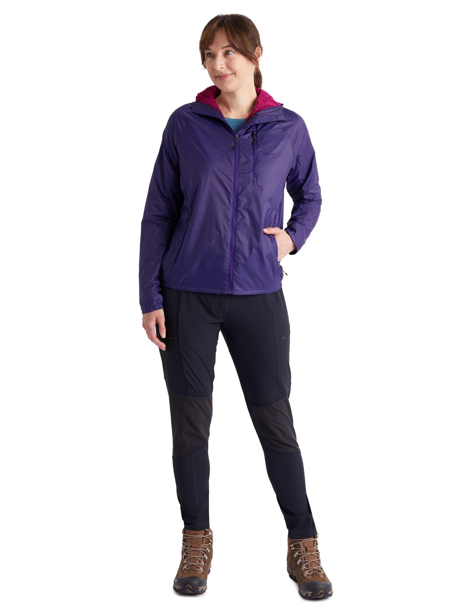 Product image 4 of 6, which shows Rohan Women's Bora Jacket, Eclipse Blue, XS