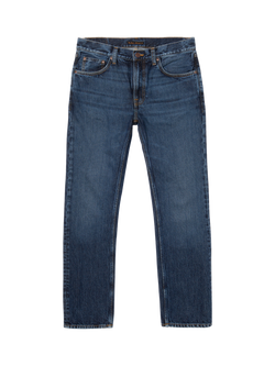 Nudie Jeans Gritty Jackson Organic Cotton Regular Fit Jeans, Blue Soil
