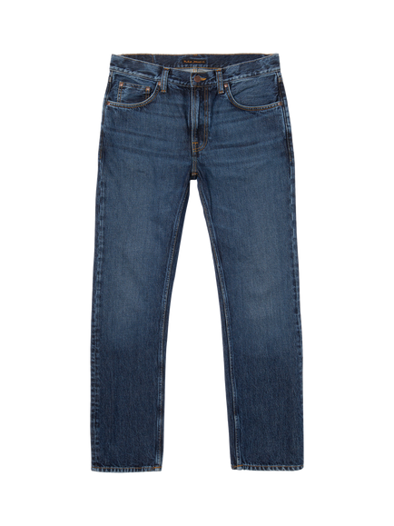 Nudie Jeans Gritty Jackson Organic Cotton Regular Fit Jeans, Blue Soil
