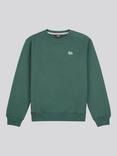 Lee Kids' Badge Crew Neck Sweatshirt, Jungle Green