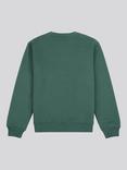 Lee Kids' Badge Crew Neck Sweatshirt, Jungle Green