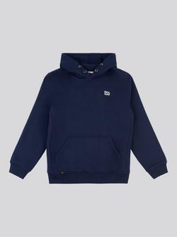 Lee Kids' Badge Hoodie, Navy Blazer, Navy Blazer