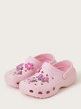 Monsoon Kids' Butterfly Clogs, Pink