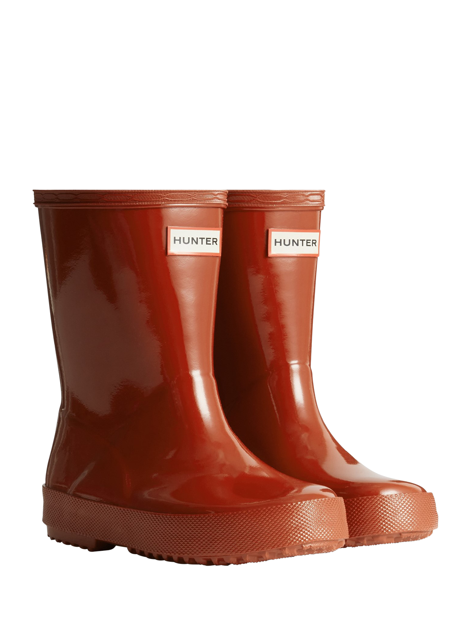 Hunter Kids First Classic Wellington Boots Military Red