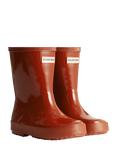 Hunter Kids' First Classic Wellington Boots, Military Red