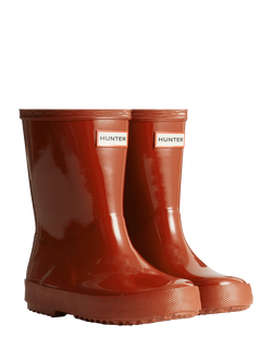 Hunter Kids' First Classic Wellington Boots, Military Red, Military Red