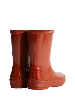 Hunter Kids' First Classic Wellington Boots, Military Red - view 2, Military Red