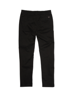 Nudie Jeans Easy Alvin Chino Trousers - view 2, Black